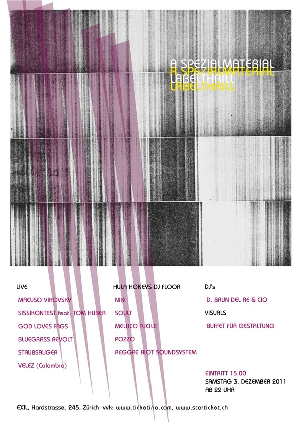 A SPEZIALMATERIAL LABELTHRILL