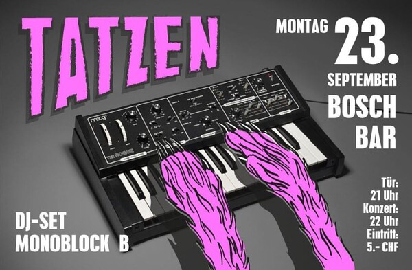 Boschbar, Tatzen, monoblock b