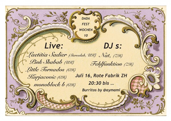 10. DADAFESTWOCHEN