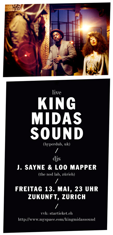 King Midas Sound & DJs J.Sayne & Loo Mapper