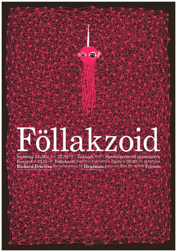 Konzert: Föllakzoid (Sacred Bones, Chile), Afterparty with Richard Fearless (Death in Vegas) & Headman