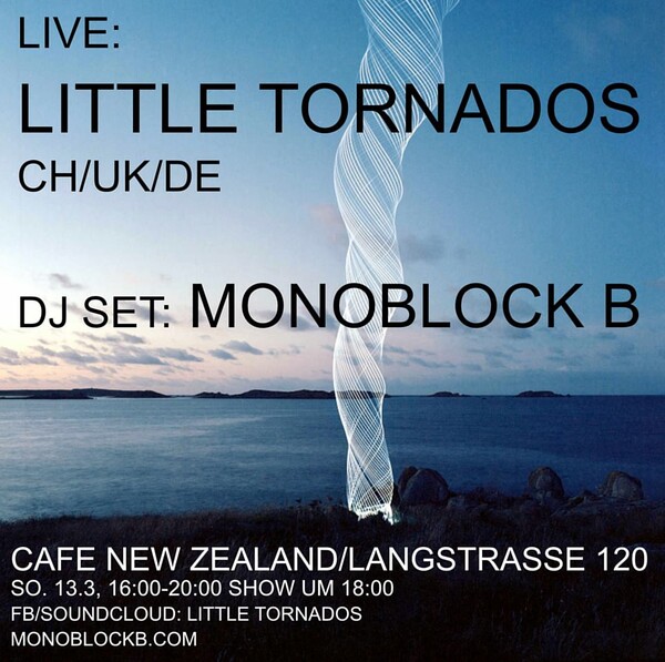 Little Tornados live, monoblock b dj