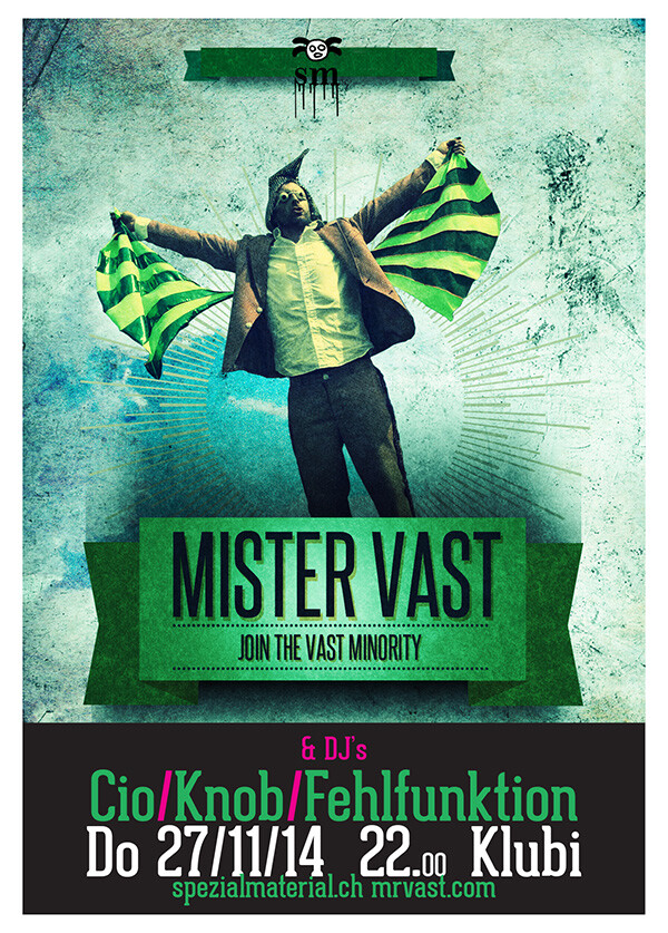 Mr Vast & The Vast Minority Live / Dj's Cio Knob Fehlfunktion
