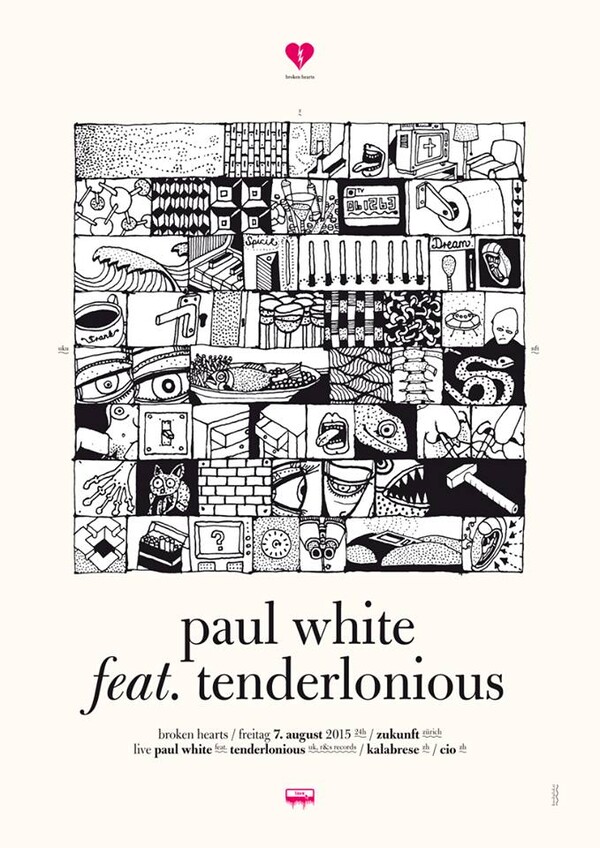 PAUL WHITE (UK, R&S rec) & Tendelonius (UK) LIVE, Kalabrese, Cio