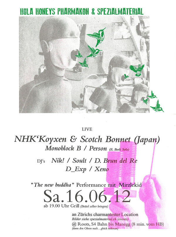 Spezialmaterial & Pharmakon & Hula Honeys