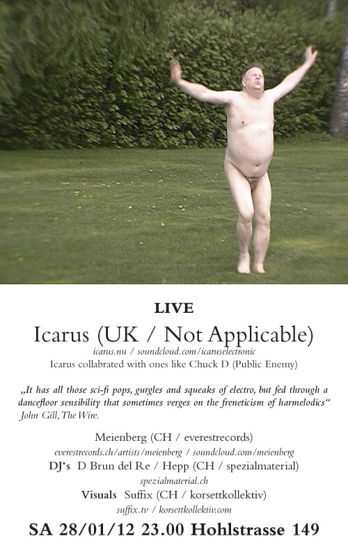 Spezialmaterial thrills Hohl /// Live: Icarus