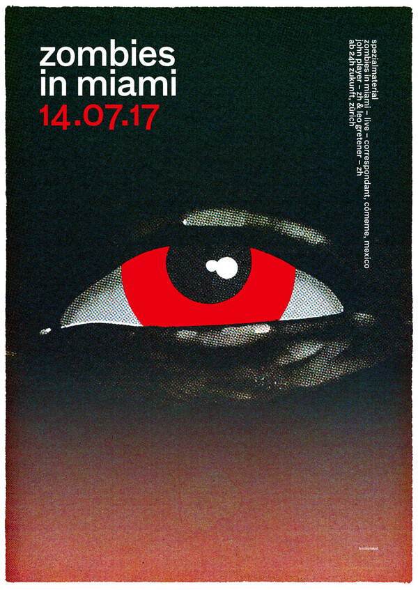 ZOMBIES IN MIAMI live (MEX), JOHN PLAYER, LEO GRETENER